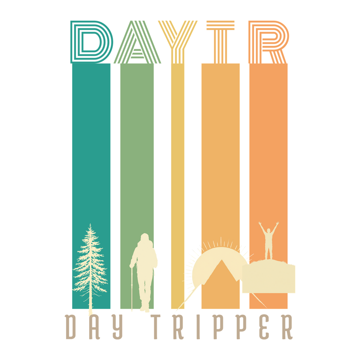 The Open Road collection — vintage road trip graphic