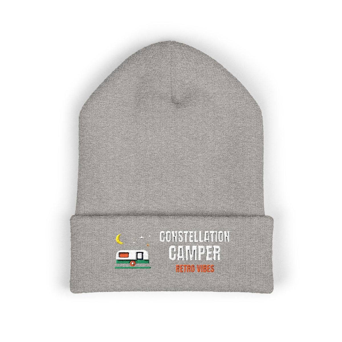 Constellation Camper Beanie — Retro Vibes
