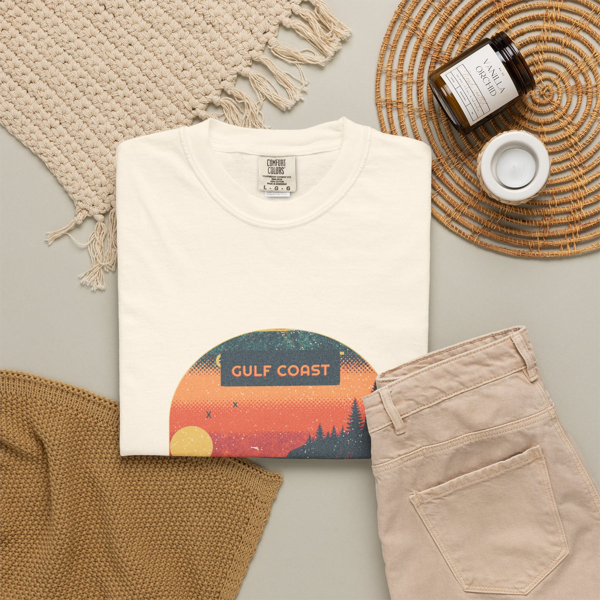 Gulf Coast Tee by Retro Vibes — product view 6