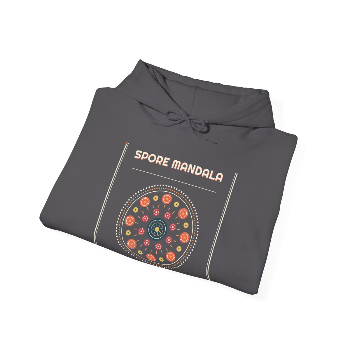 Spore Mandala Hoodie — Retro Vibes