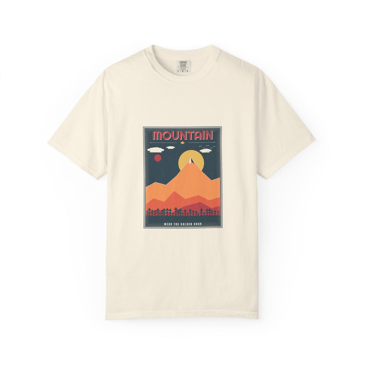 Mountain Poster Tee — Retro Vibes