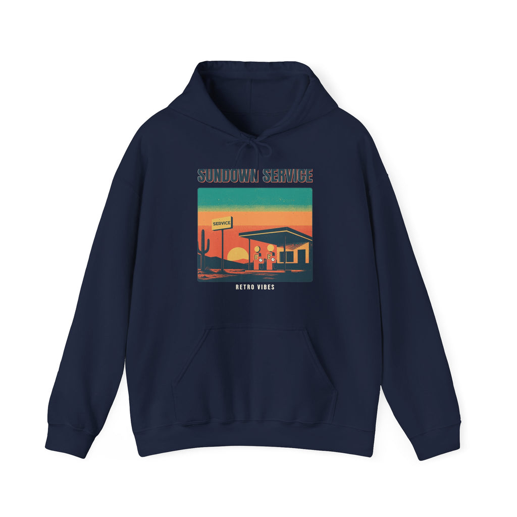 Sundown Service Hoodie — Retro Vibes