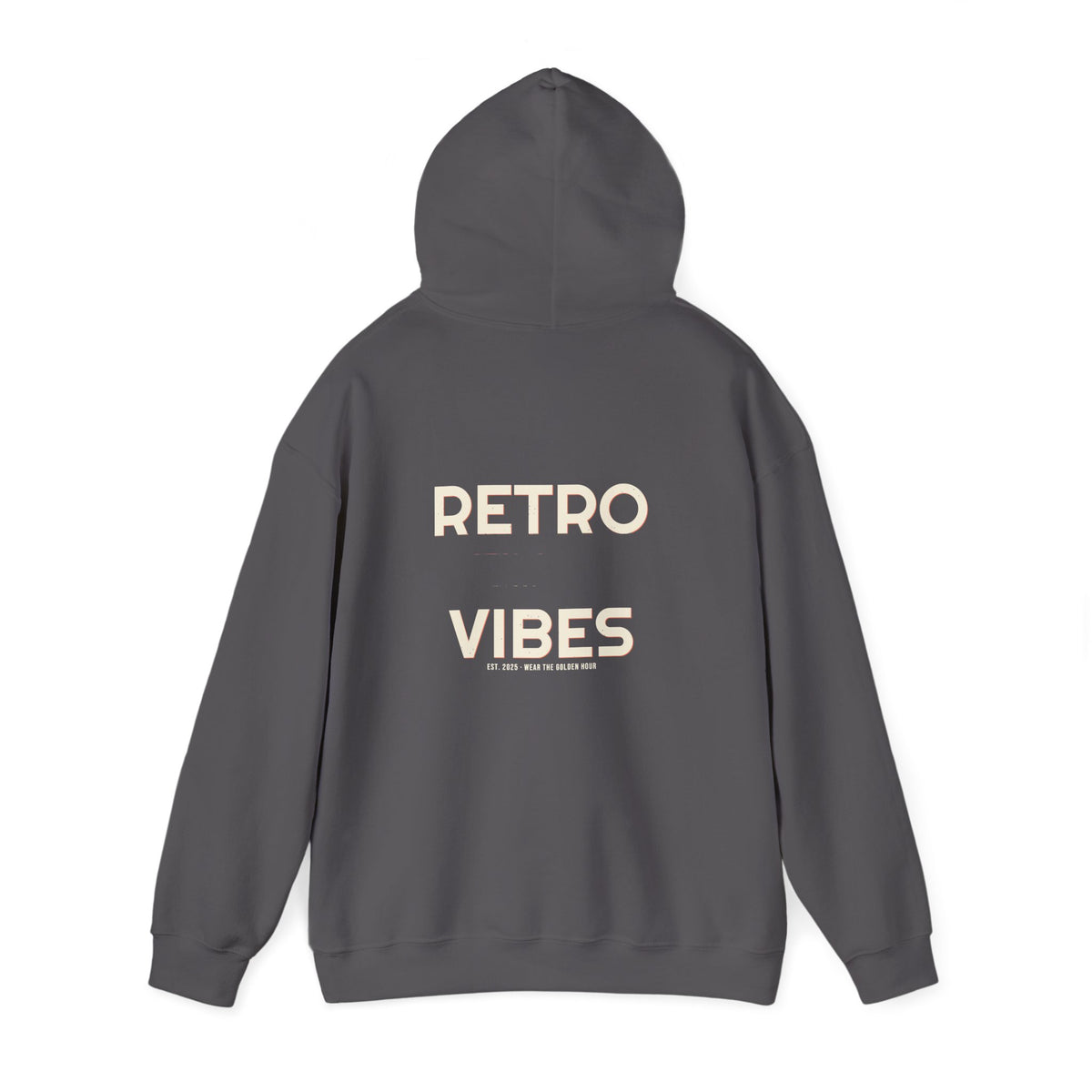 Back Wordmark Hoodie — Retro Vibes