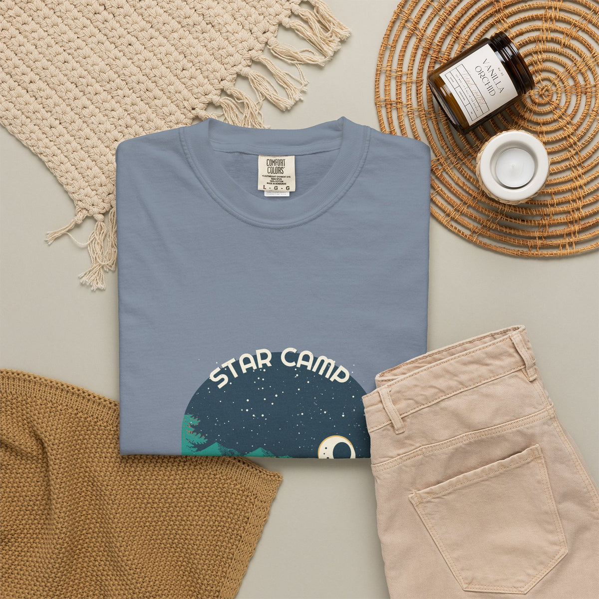 Star Camp Tee — Retro Vibes