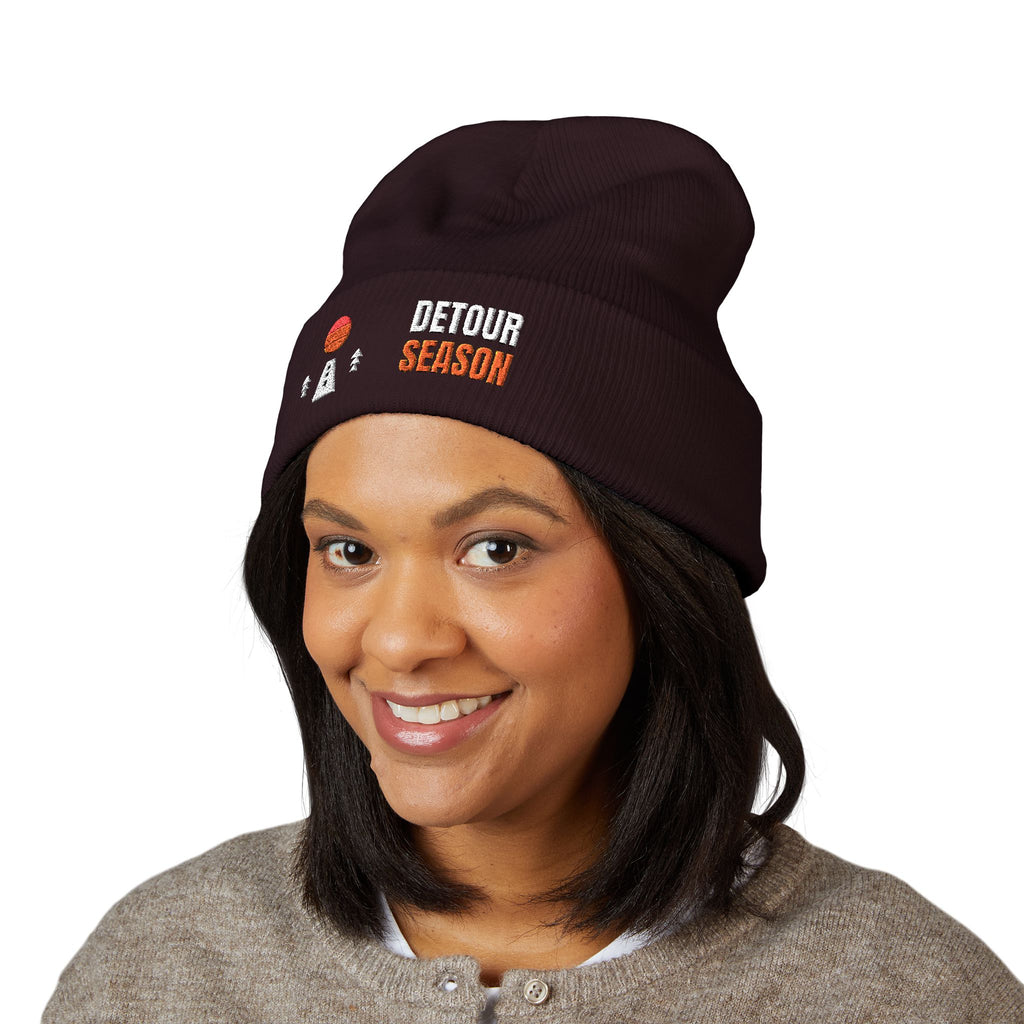 Detour Season Beanie — Retro Vibes