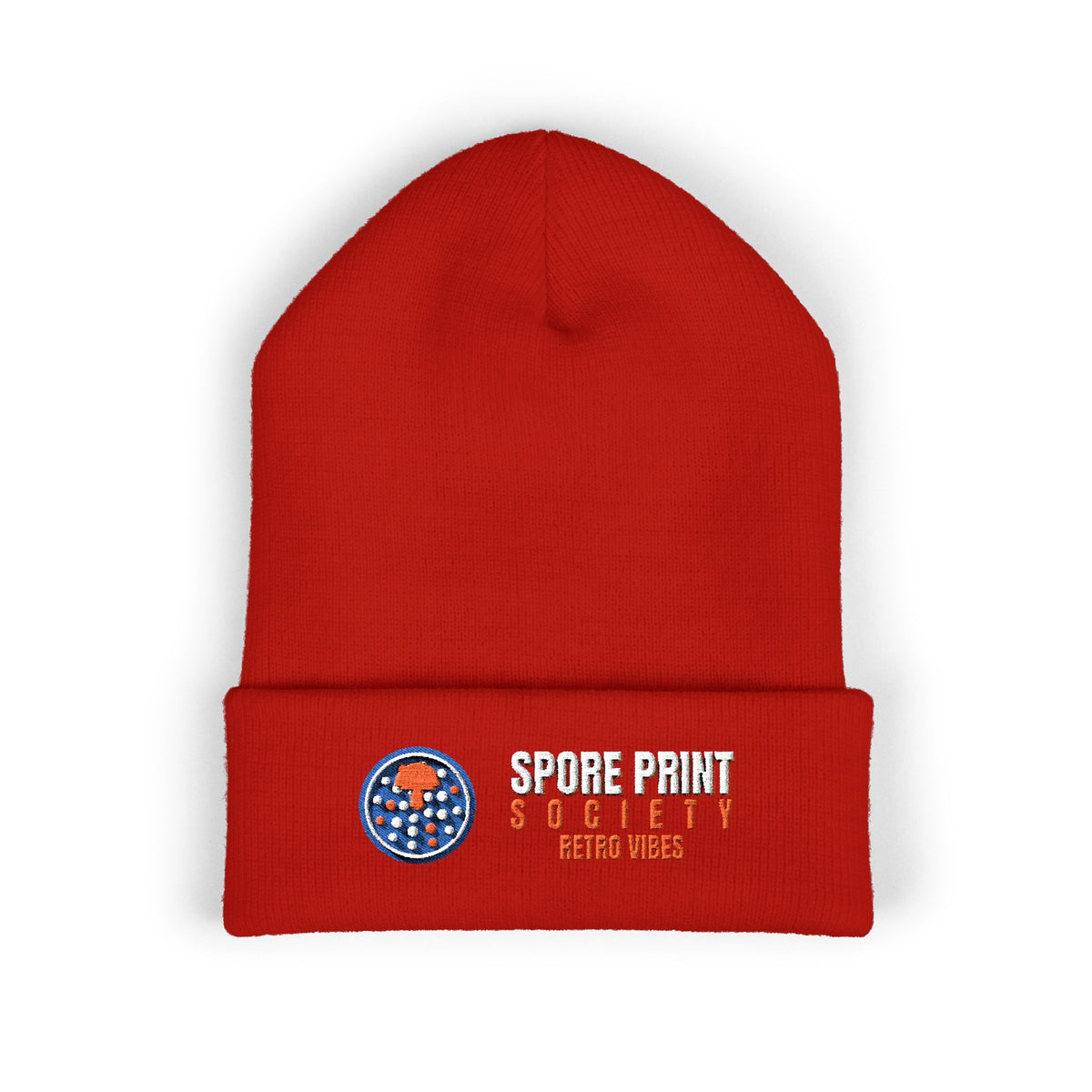 Spore Print Society Beanie — Retro Vibes