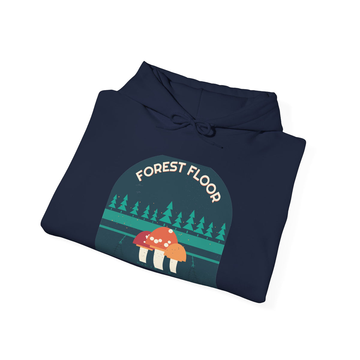 Forest Floor Club Hoodie — Retro Vibes
