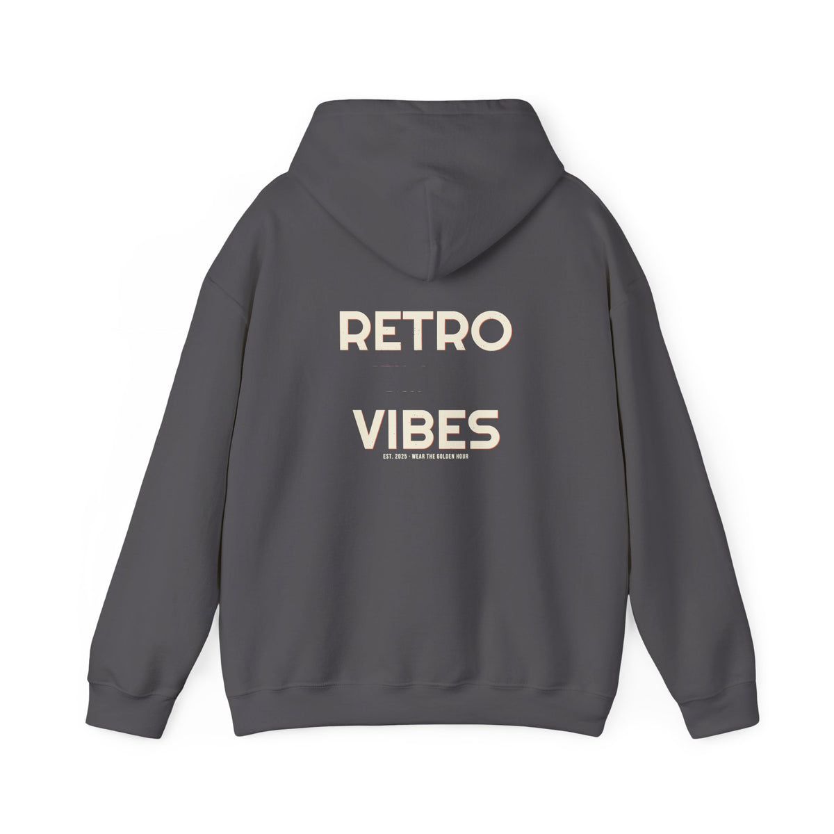 Back Wordmark Hoodie — Retro Vibes
