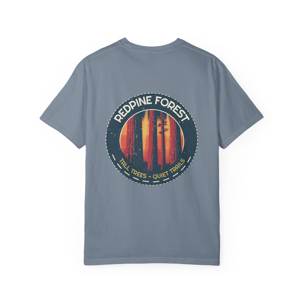 P04 Redpine Forest Badge Tee — Retro Vibes