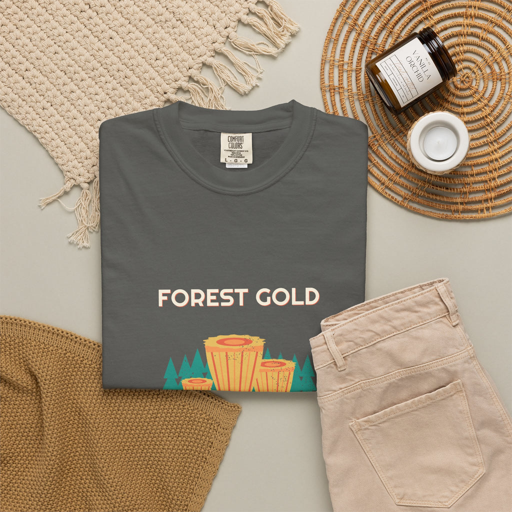 Forest Gold Tee by Retro Vibes — product view 5