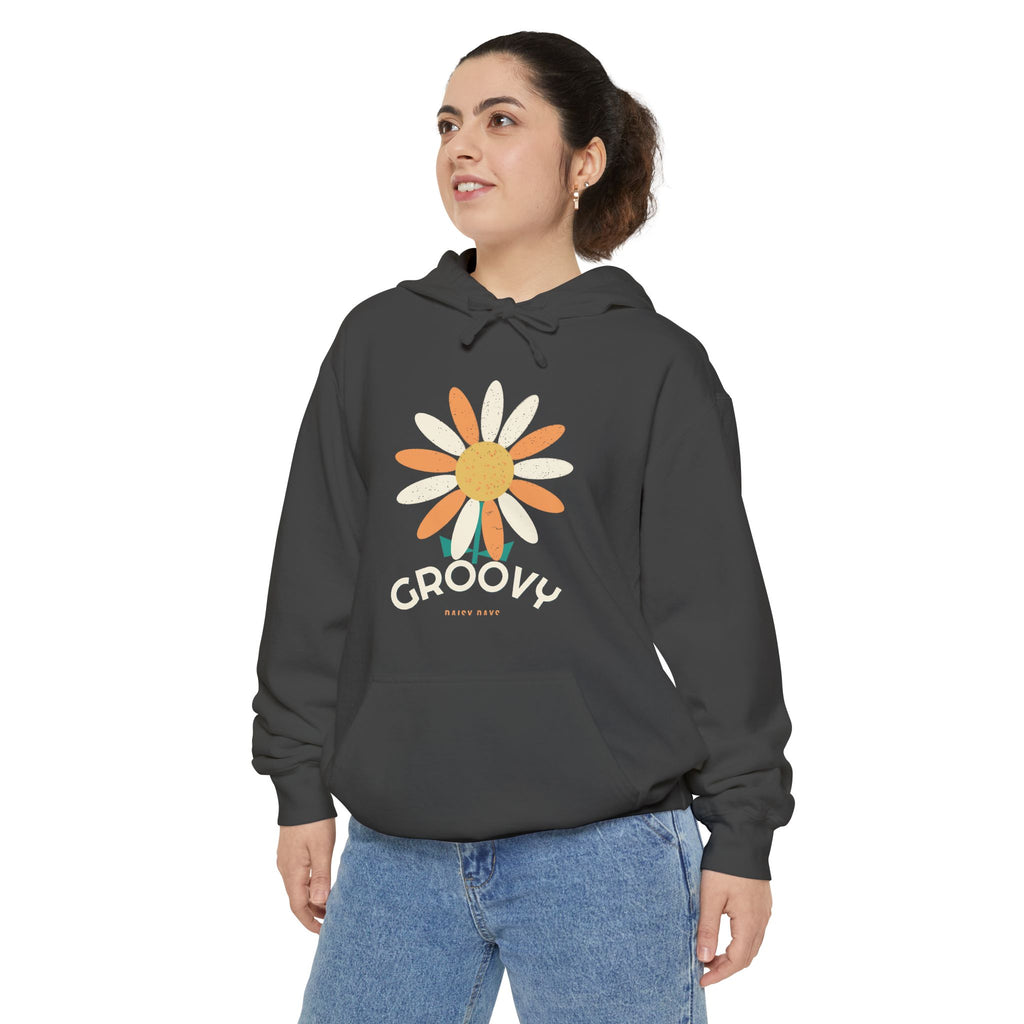 Groovy Daisy Hoodie by Retro Vibes — product view 3