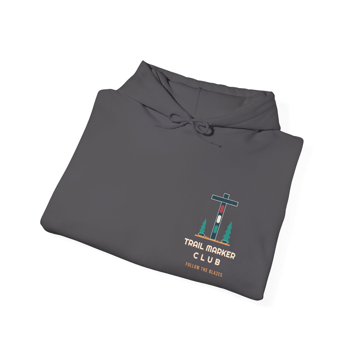Trail Marker Club Hoodie — Retro Vibes