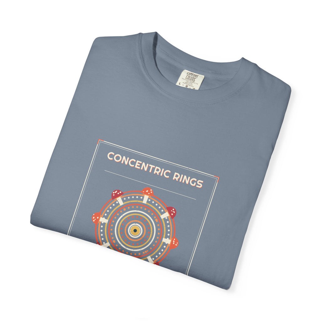 Concentric Spore Rings — Retro Vibes