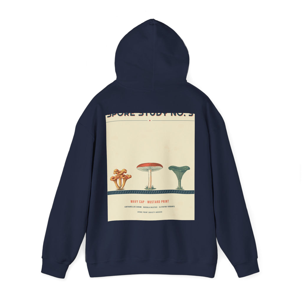 Spore Study No. 3 — Wavy Cap Hoodie — Series II