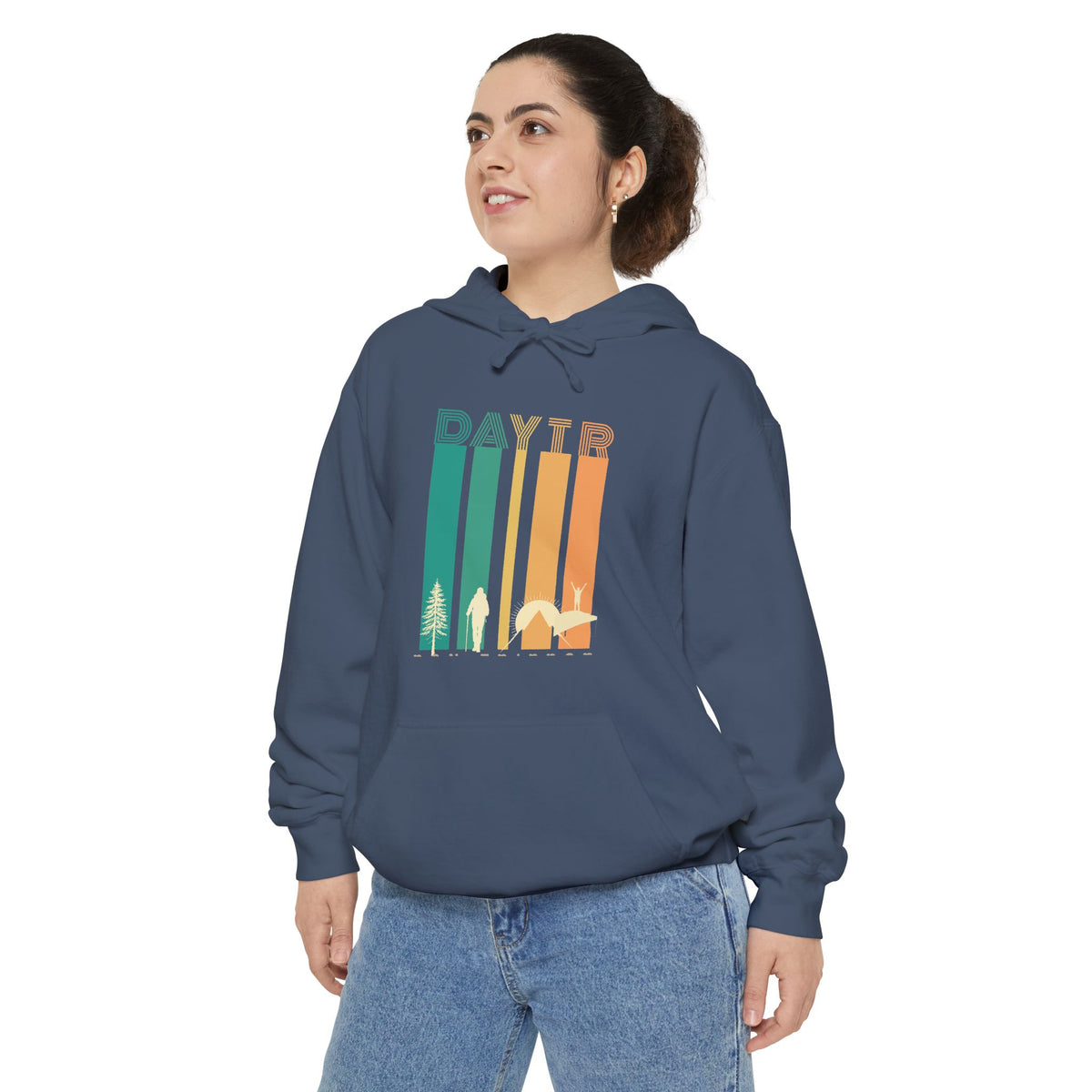 Day Tripper Stripes Hoodie — Retro Vibes