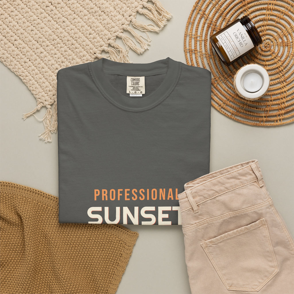 Professional Sunset Chaser Tee by Retro Vibes — product view 4