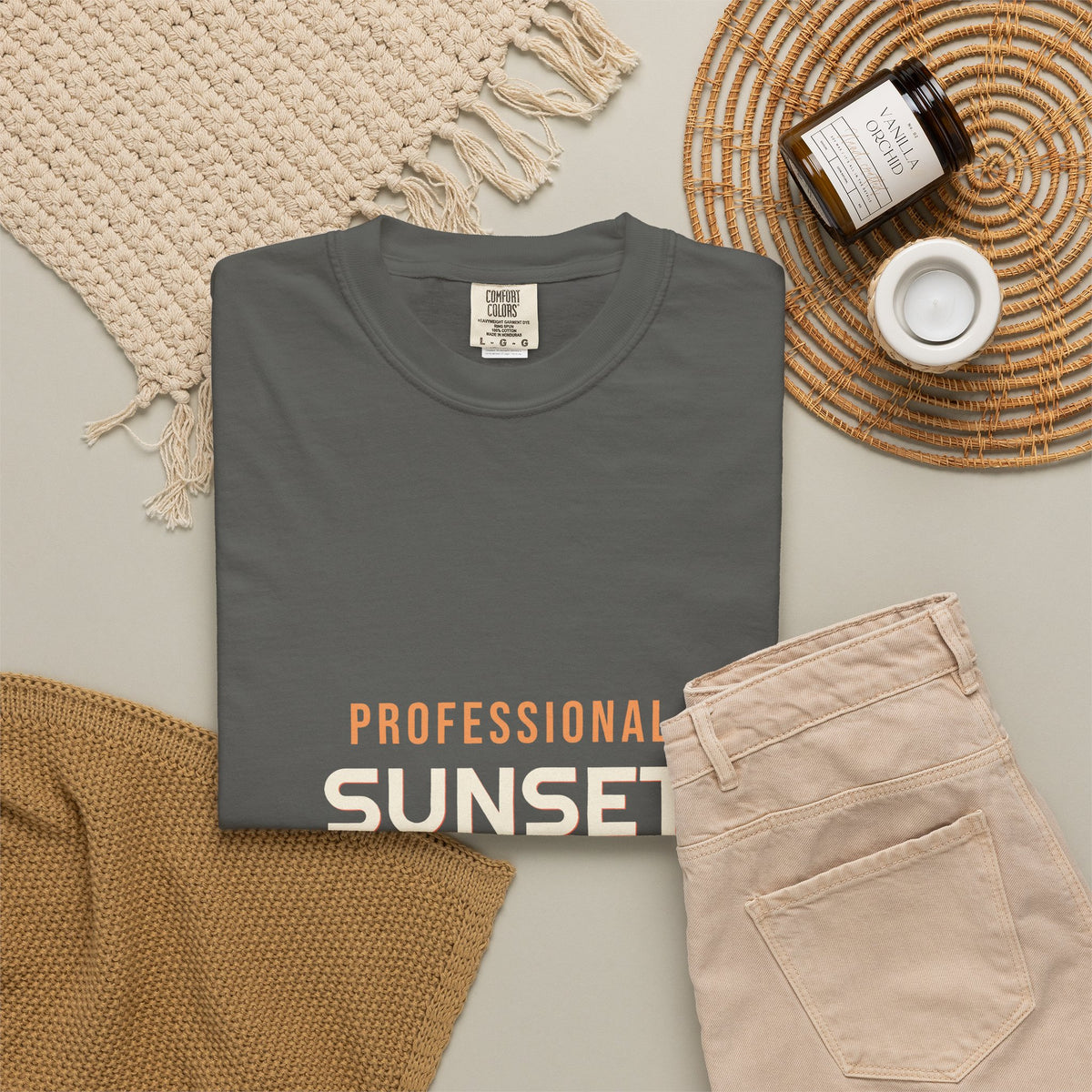 Professional Sunset Chaser Tee by Retro Vibes — product view 4