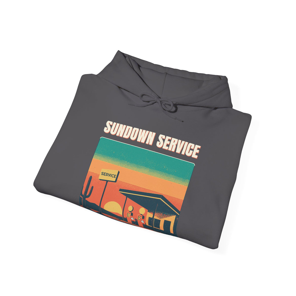Sundown Service Hoodie — Retro Vibes