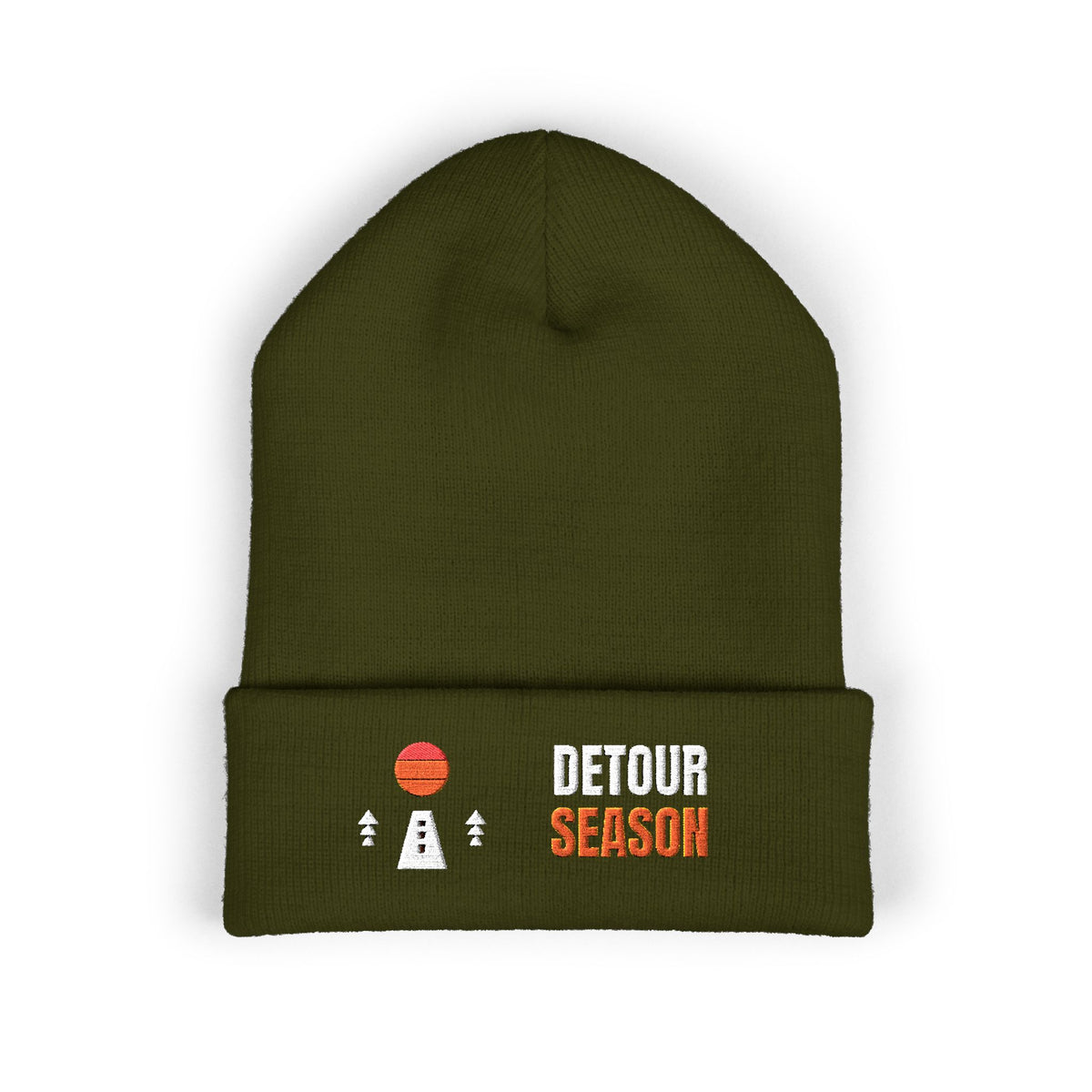 Detour Season Beanie — Retro Vibes