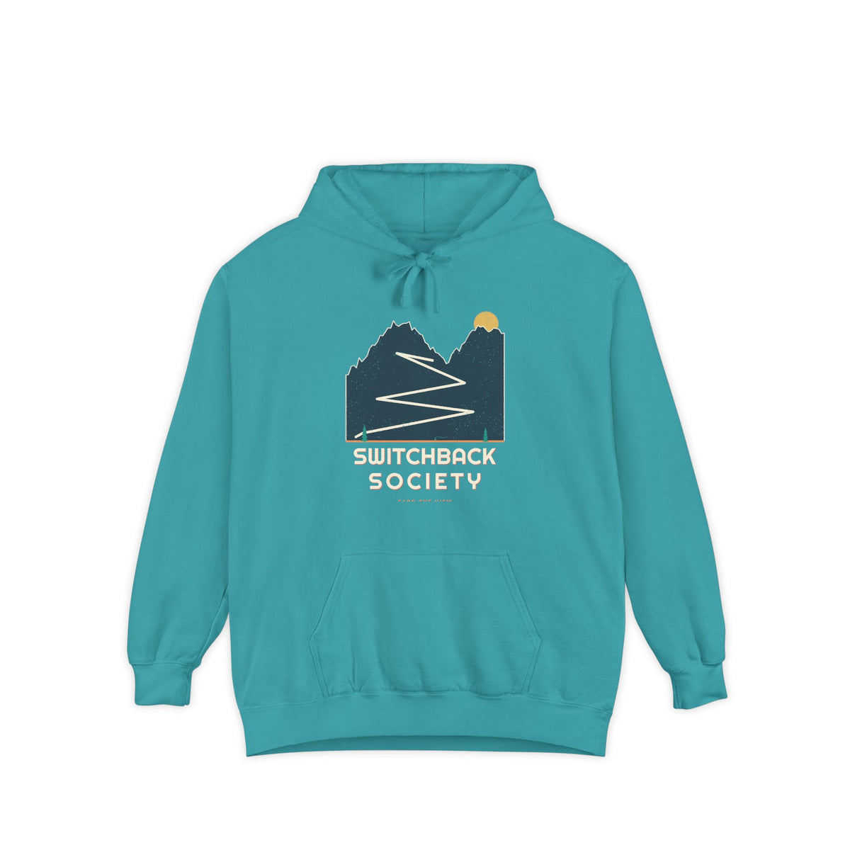Switchback Society Hoodie by Retro Vibes — product view 2