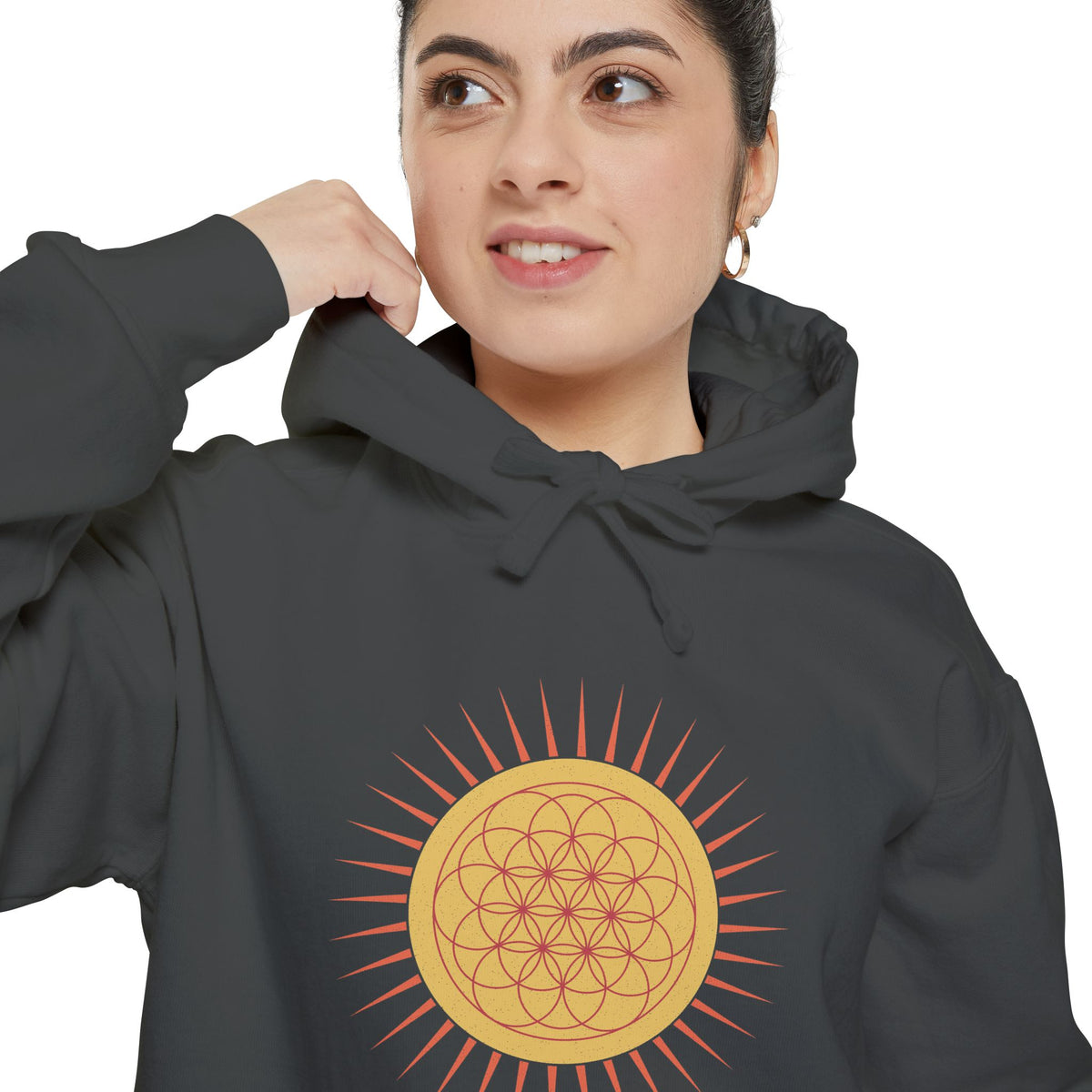 Solar Bloom Hoodie — Retro Vibes