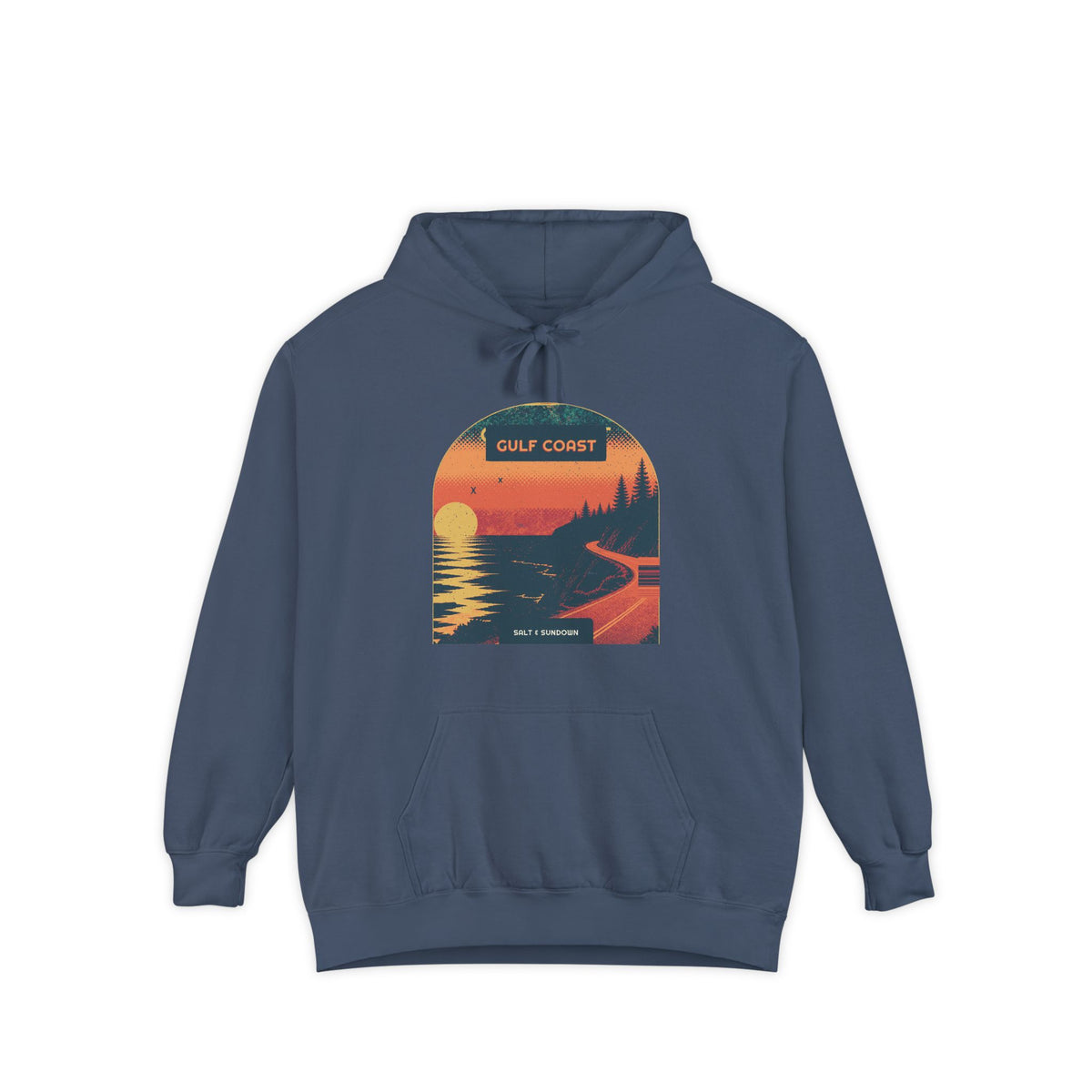 Gulf Coast Hoodie by Retro Vibes — product view 2