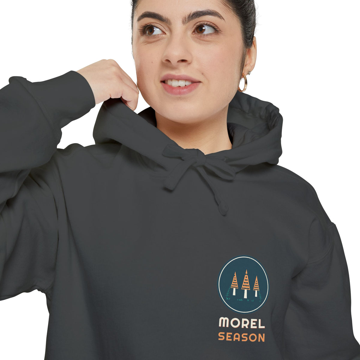 Morel Season Hoodie by Retro Vibes — product view 4