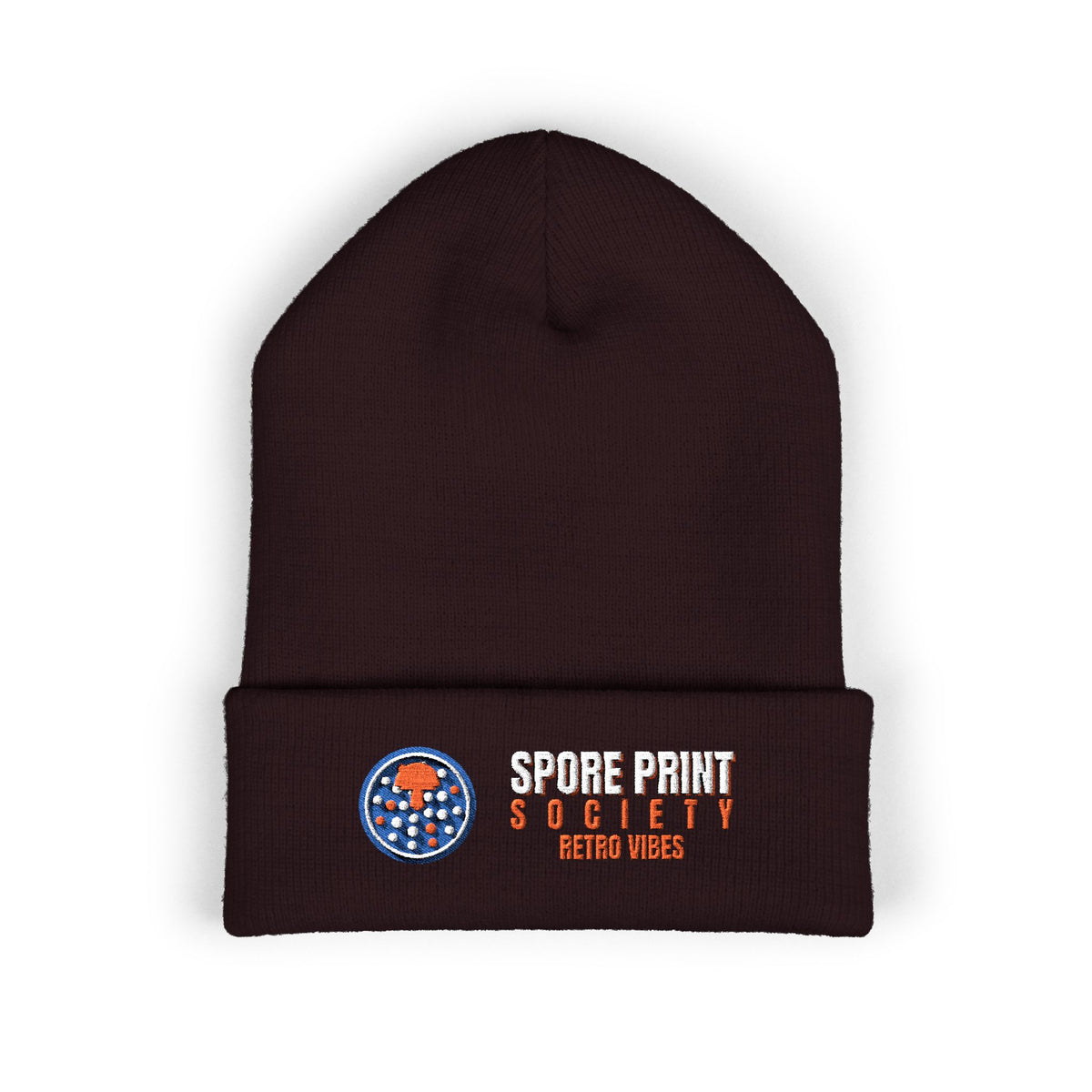 Spore Print Society Beanie — Retro Vibes