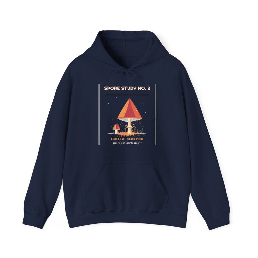 Spore Study No. 2 — Cone Cap Hoodie — Retro Vibes