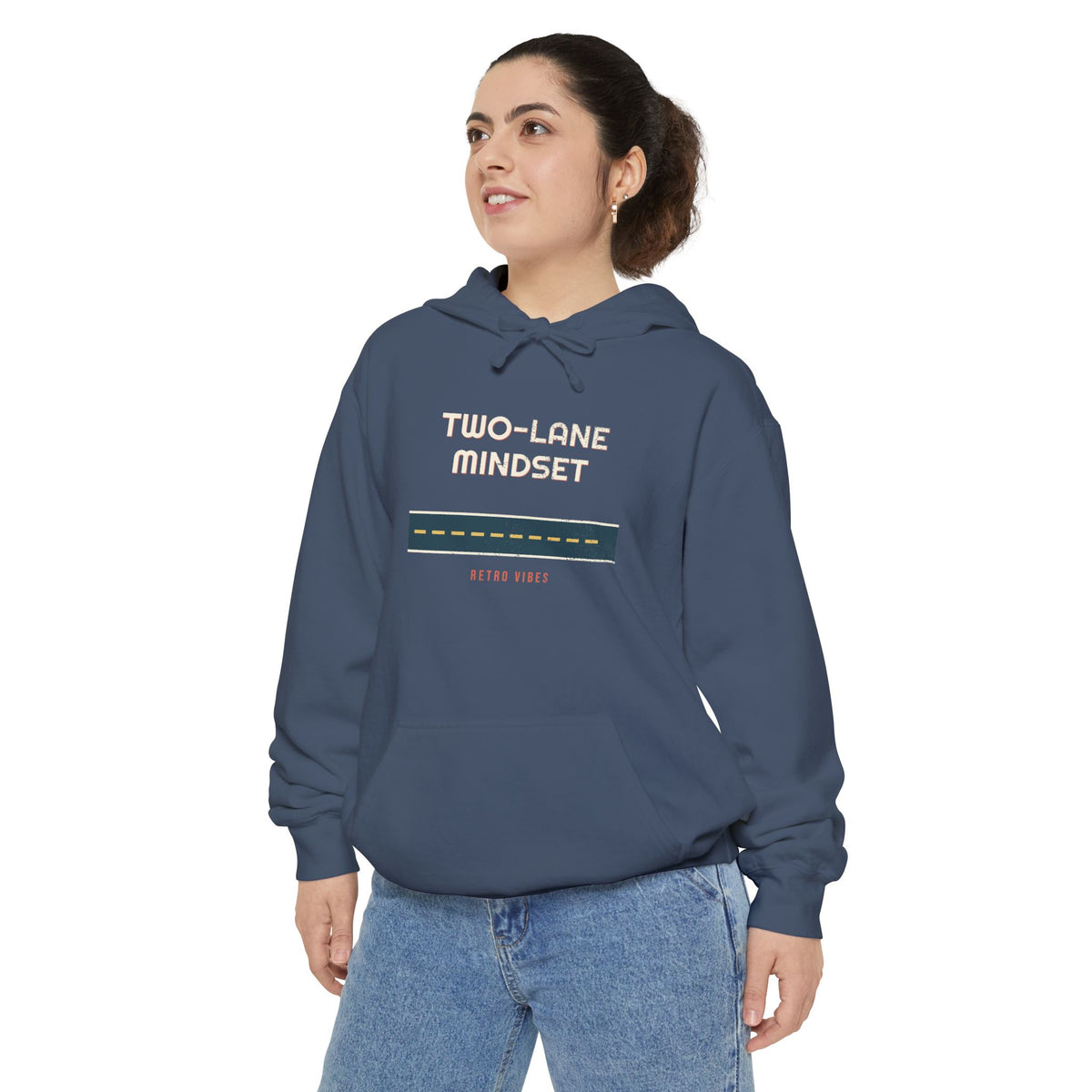 Two-Lane Mindset Hoodie by Retro Vibes — product view 6