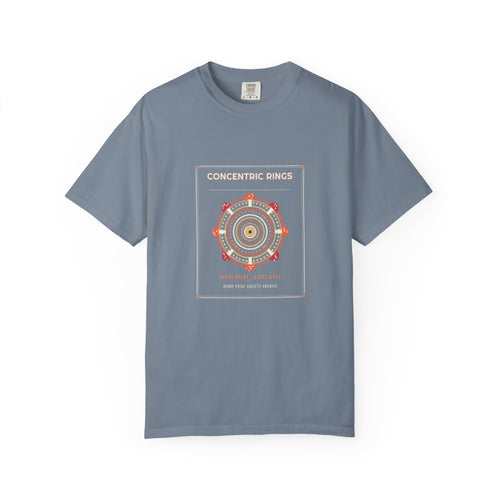 Concentric Spore Rings — Retro Vibes