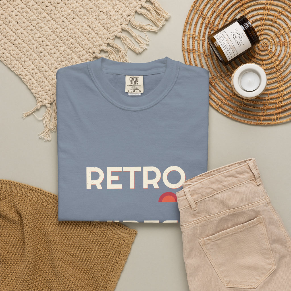 Stacked Wordmark Tee by Retro Vibes — product view 4