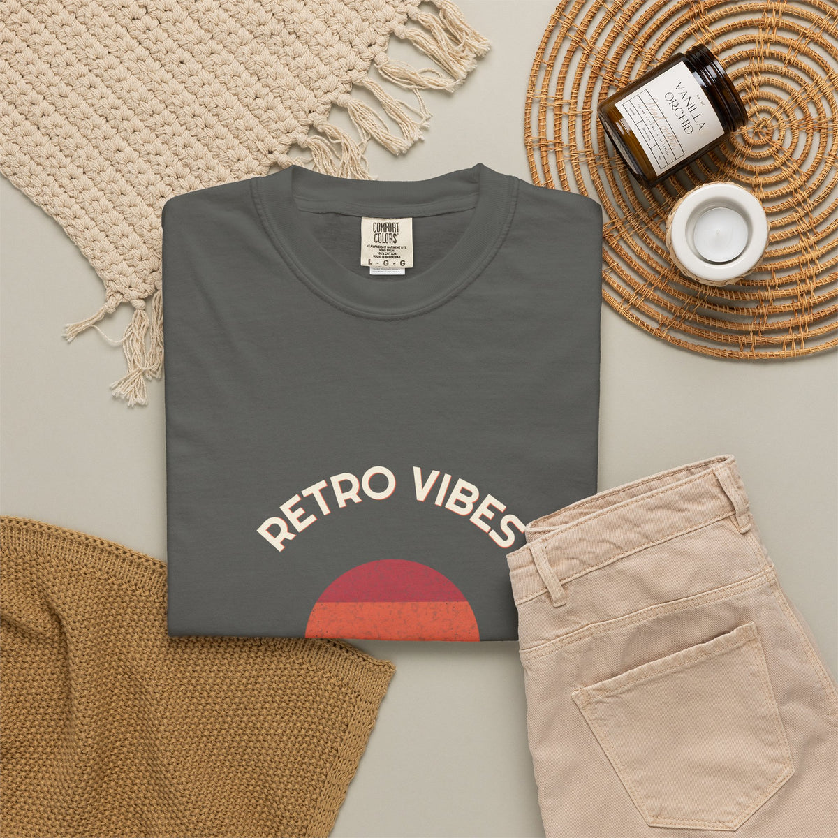 Arch Wordmark Tee by Retro Vibes — product view 4