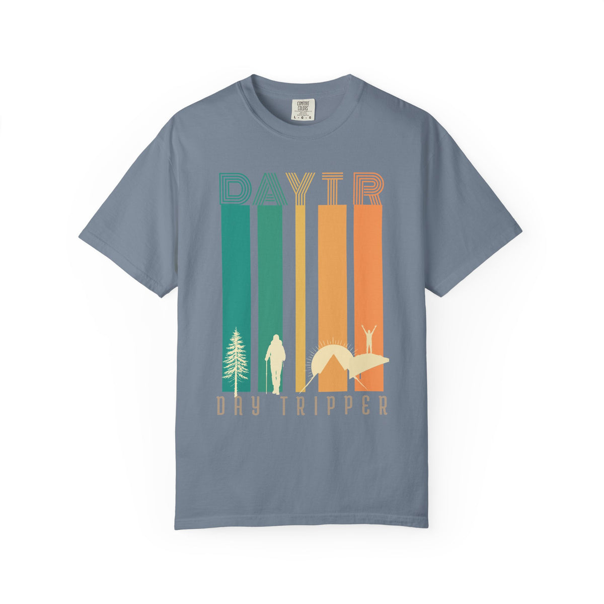 Day Tripper Stripes Tee — Retro Vibes