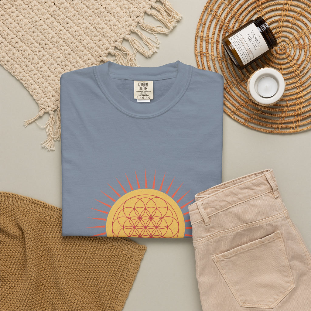 Solar Bloom Tee — Retro Vibes
