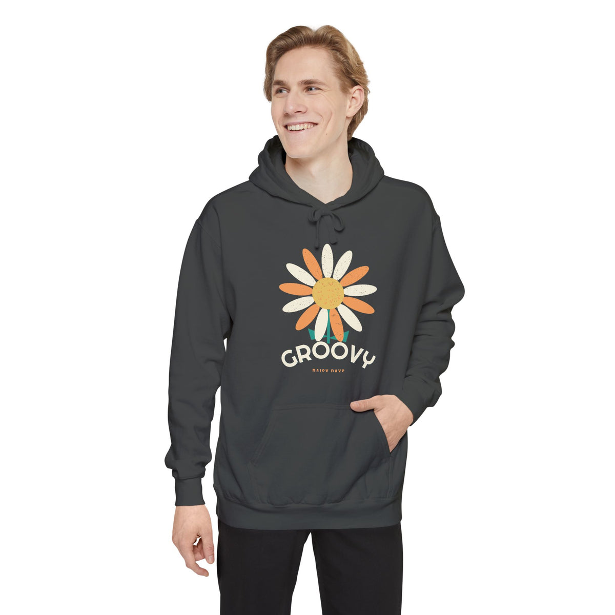 Groovy Daisy Hoodie by Retro Vibes — product view 5