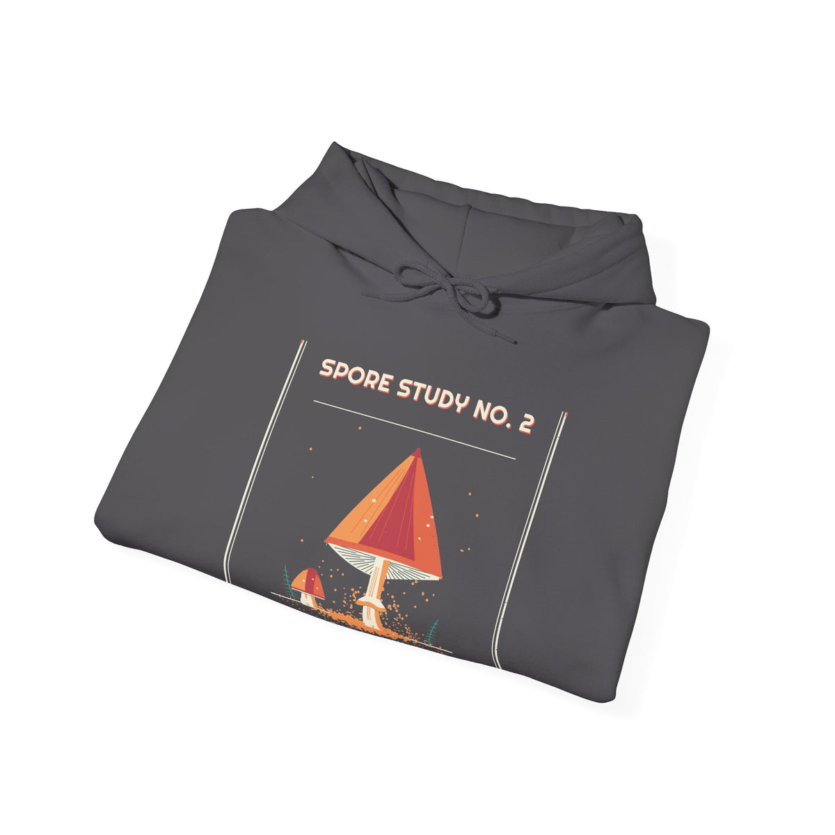 Spore Study No. 2 — Cone Cap Hoodie — Retro Vibes