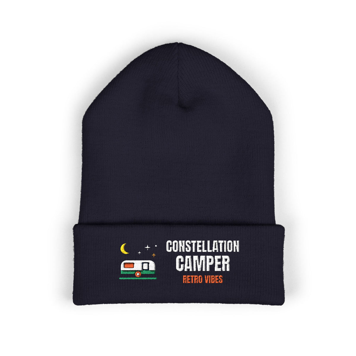 Constellation Camper Beanie — Retro Vibes