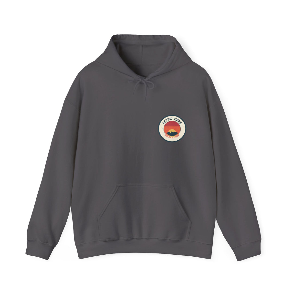 Sun Badge Hoodie — Retro Vibes