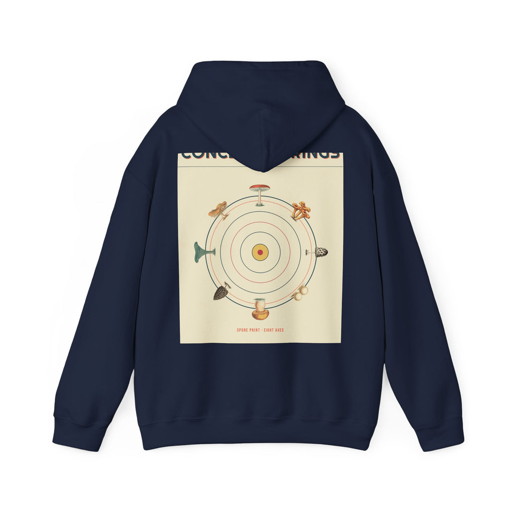 Concentric Spore Rings Hoodie — Series II