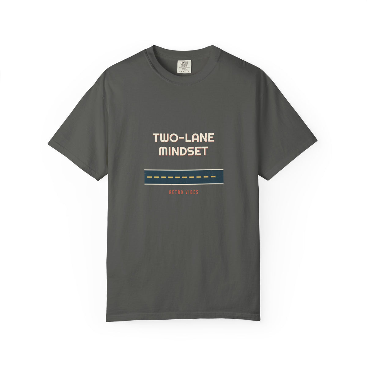 Two-Lane Mindset Tee — Retro Vibes