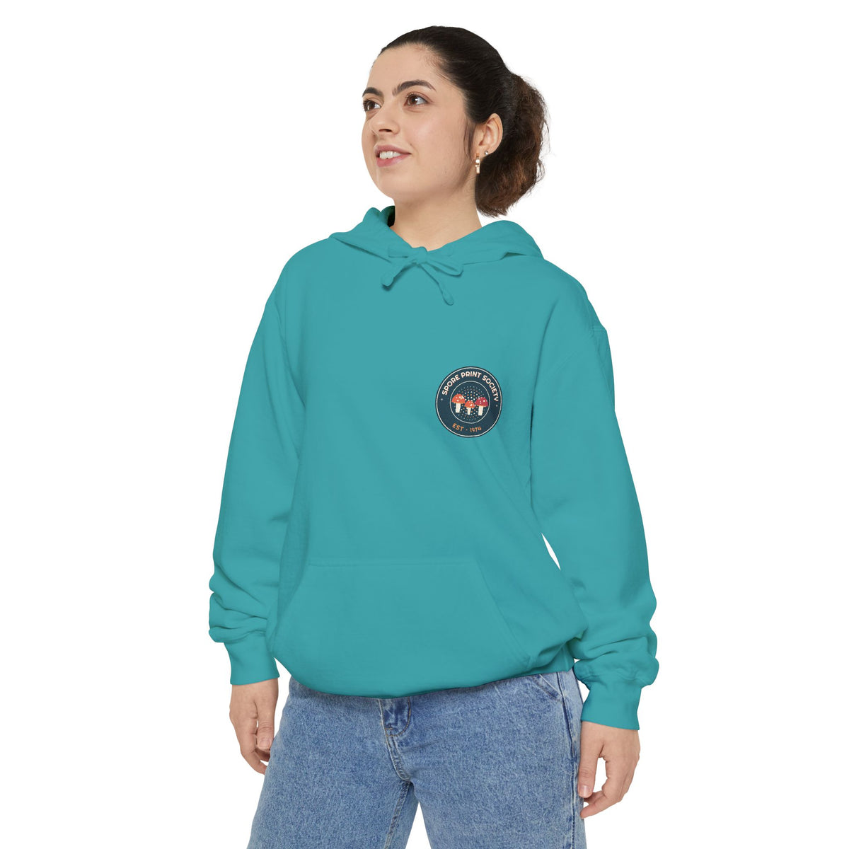 Society Crest Hoodie — Retro Vibes by Retro Vibes — product view 6