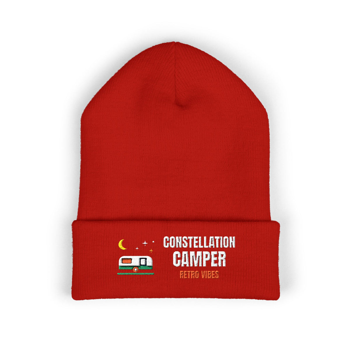 Constellation Camper Beanie — Retro Vibes