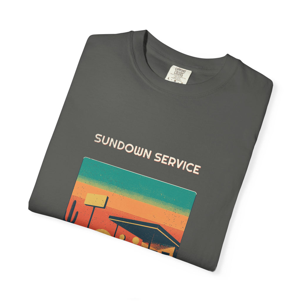 Sundown Service Tee by Retro Vibes — product view 8
