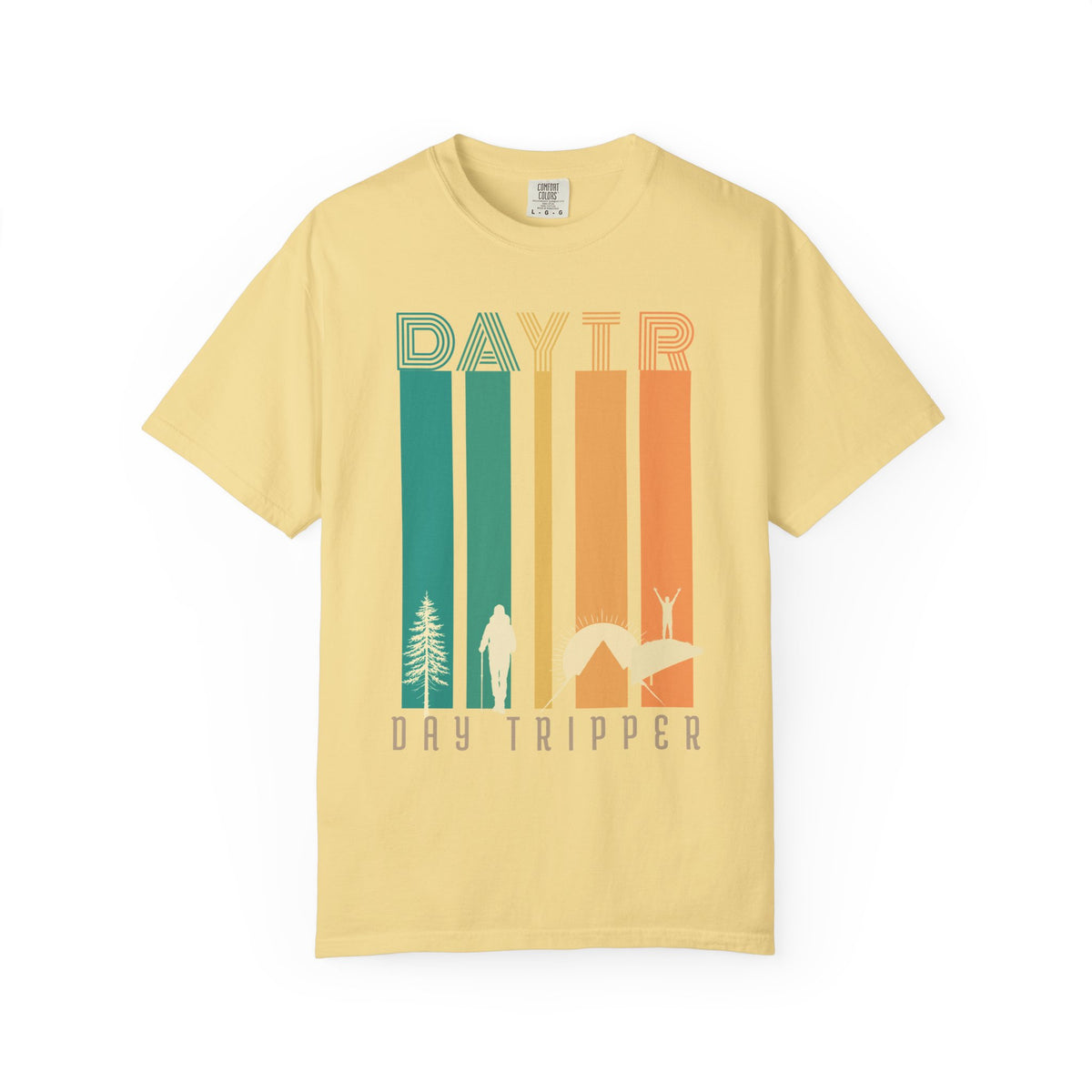 Day Tripper Stripes Tee — Retro Vibes