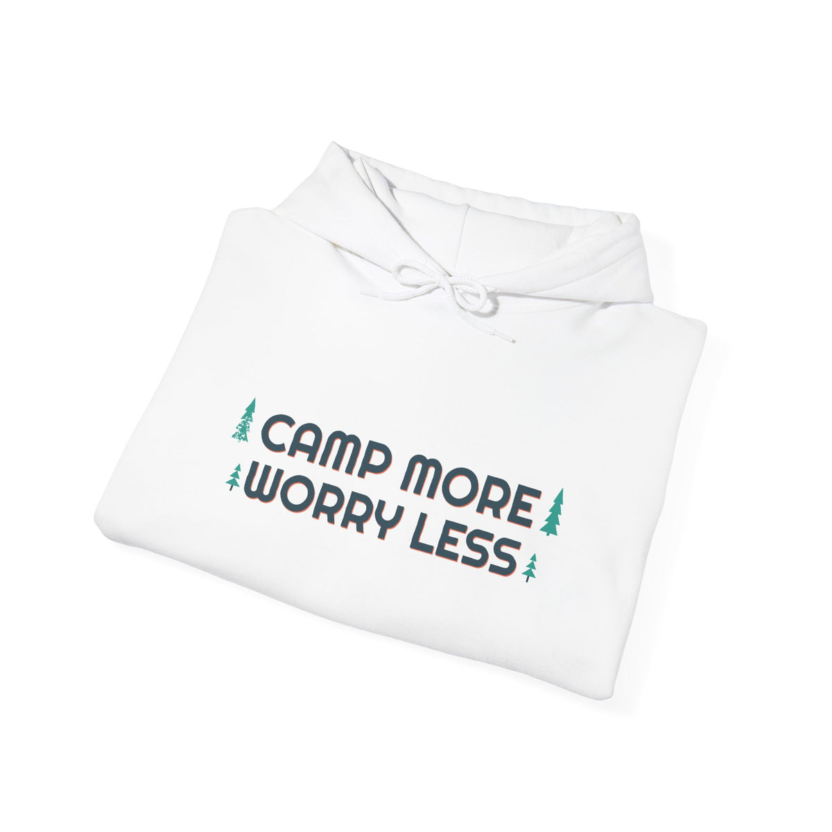 Camp More Worry Less Hoodie — Retro Vibes