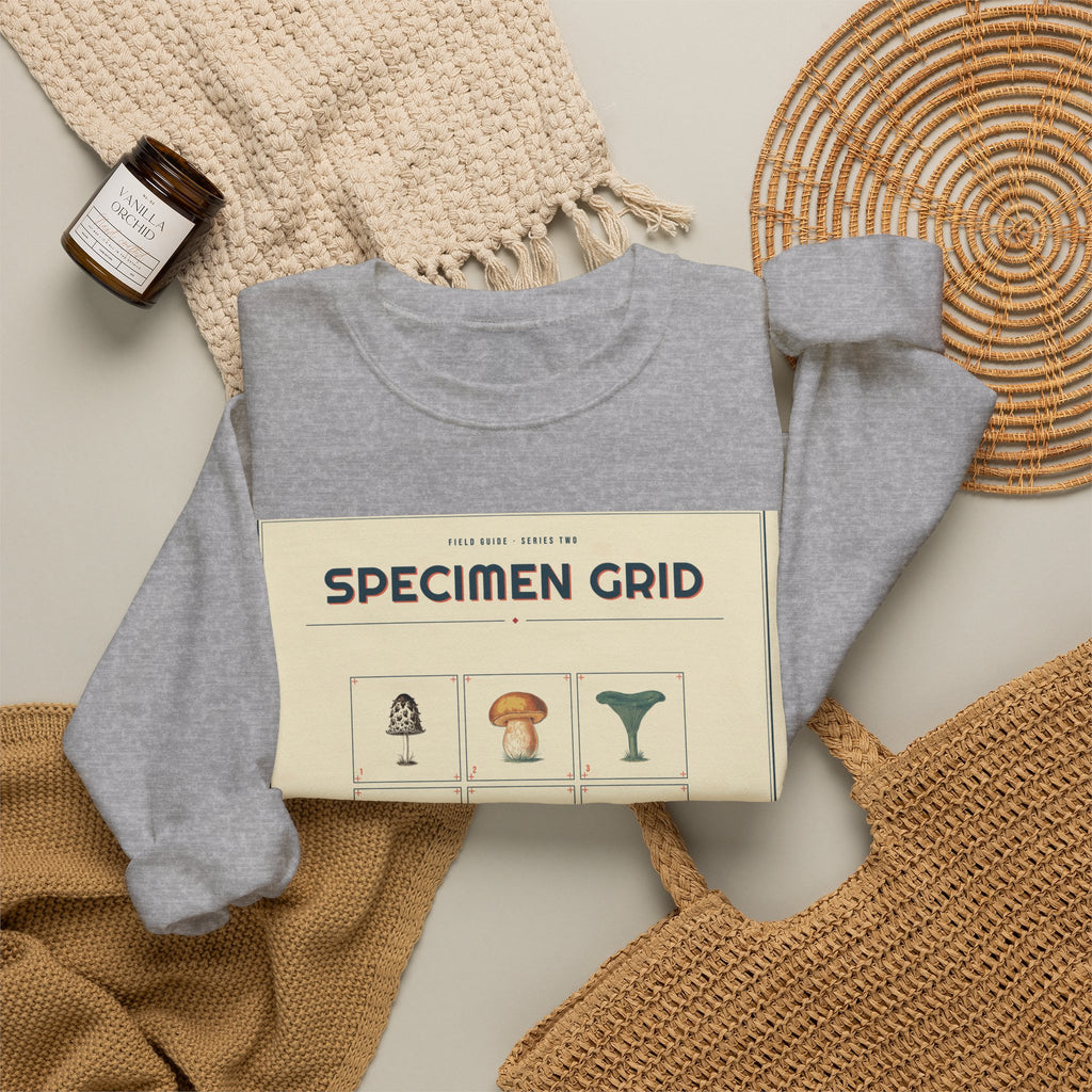 Spore Specimen Grid Crewneck Sweatshirt