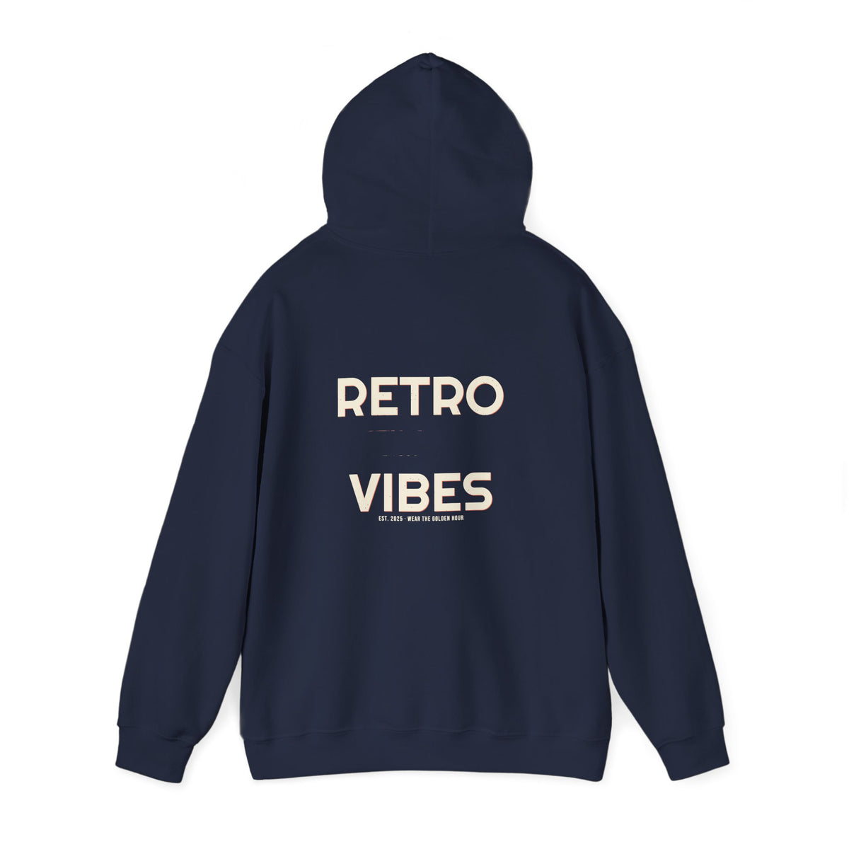 Back Wordmark Hoodie — Retro Vibes