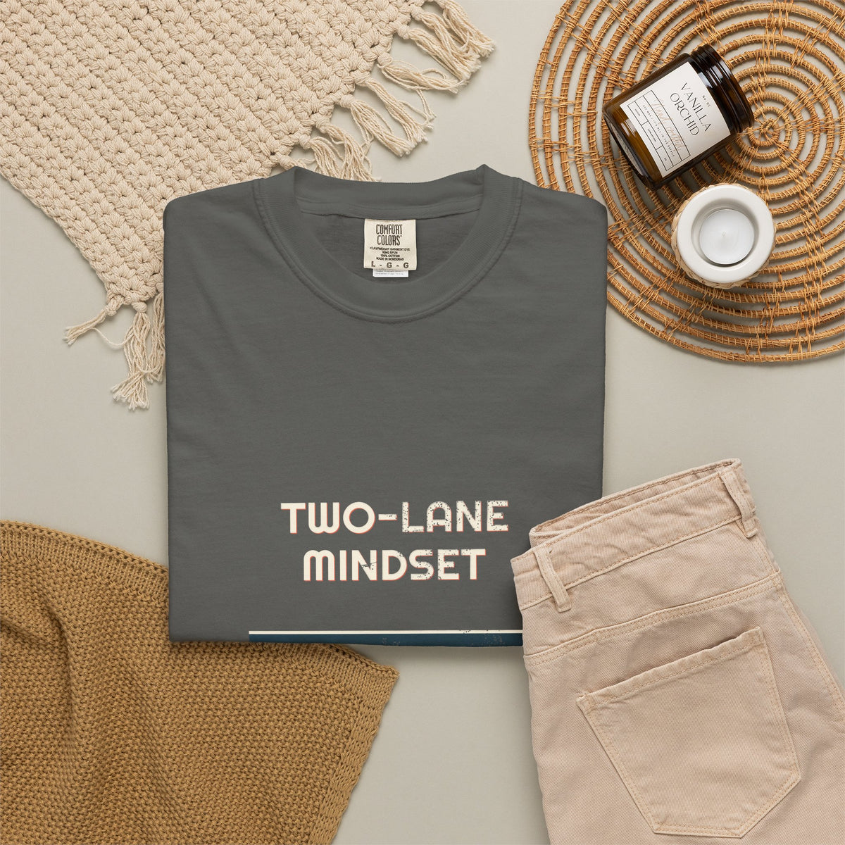 Two-Lane Mindset Tee by Retro Vibes — product view 9