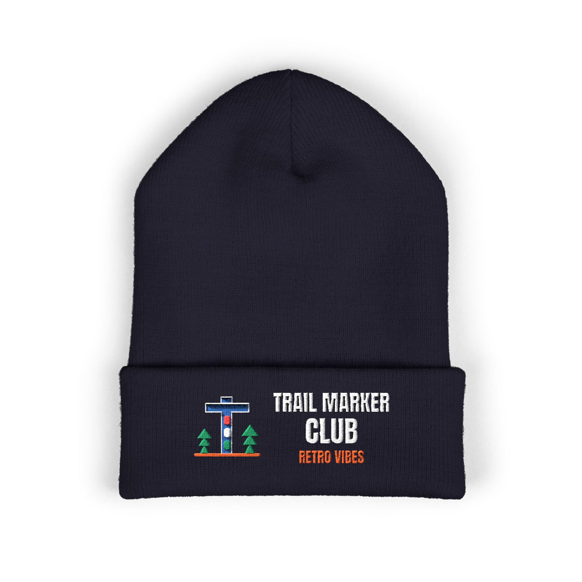 Trail Marker Club Beanie — Retro Vibes